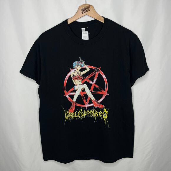 Playboi Carti Opium YVL I Am Music Whole Lotta Red Sailor Moon Tour Merch Tee M - Picture 1 of 2